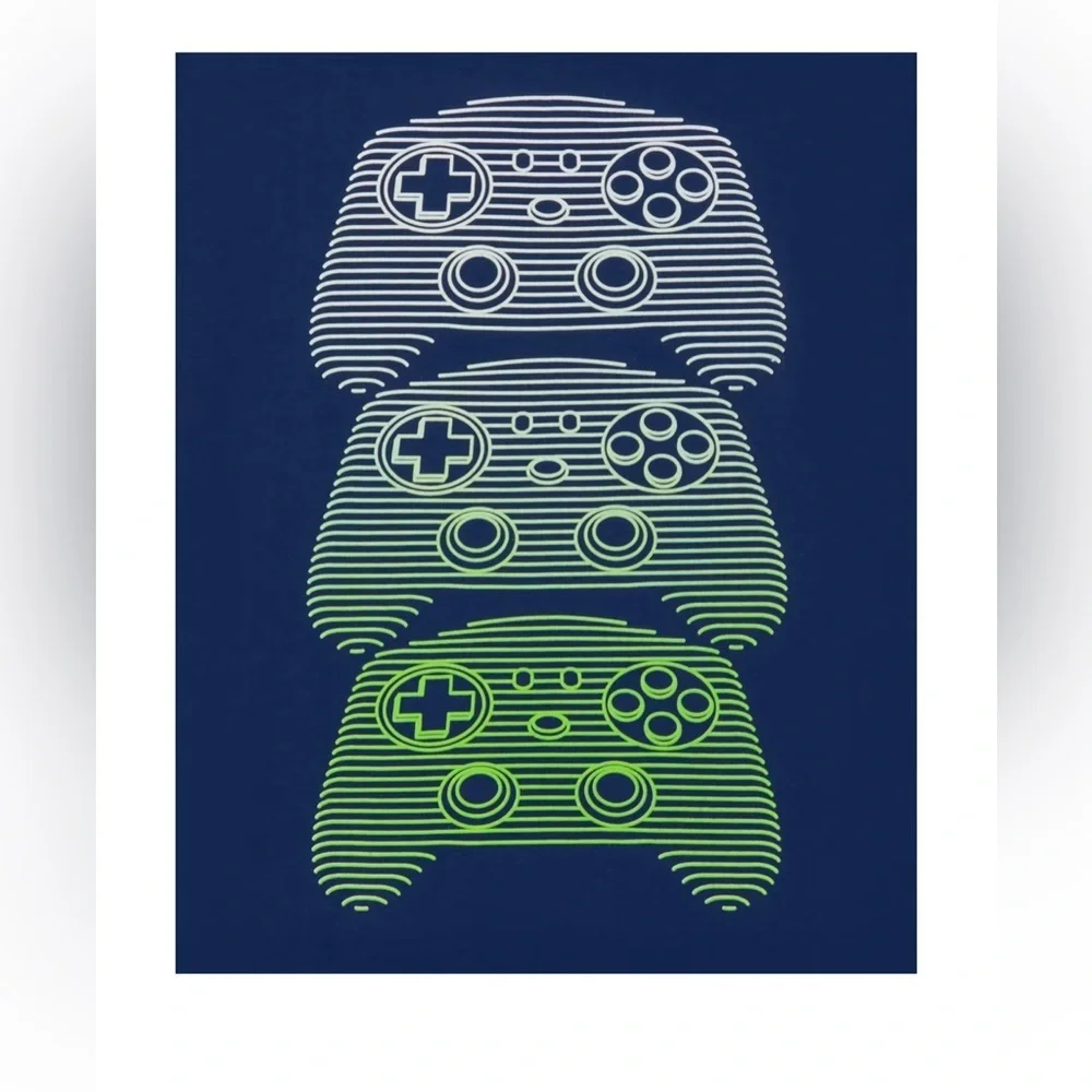The Children’s Place Boys Video Game Graphic Tee - Milky Way Size XL 14